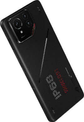 Asus ROG Phone 9 Pro zwart achterkant bovenkant rechterzijkant schuin