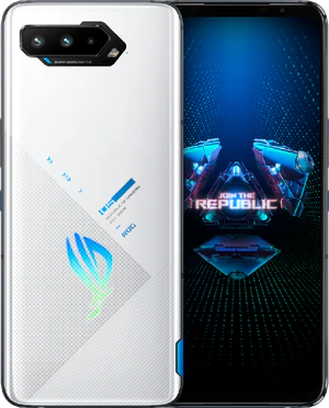 Asus ROG phone wit overzicht