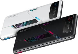 Asus ROG Phone 6 Farben rotiert Übersicht