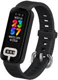 Asus VivoWatch 6 Aero zwart voorkant rechterzijkant