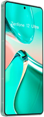 Asus Zenfone 12 Ultra green front left side