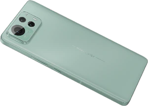 Asus Zenfone 12 Ultra green back flipped