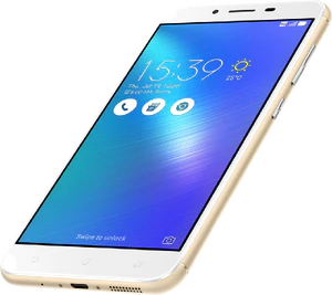 Asus ZenFone 3 max zc553kl oro copertina frontale in basso lato destro