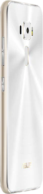 Asus ZenFone 3 blanco volver lado derecho