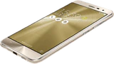 Asus ZenFone 3 ze552kl guld front höger sida botten