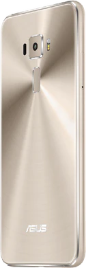 Asus ZenFone 3 ze552kl guld tillbaka vänster sida