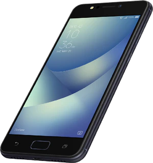 Asus ZenFone 4 max 52inch black front right side tilted ed