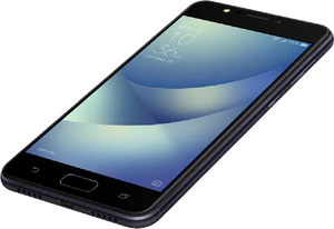 Asus ZenFone 4 max 52inch black front right side bottom tilted ed