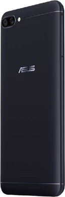 Asus ZenFone 4 max 52inch black back left side
