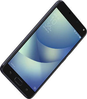 Asus ZenFone 4 max 55inch zwart voorkant linkerzijkant schuin