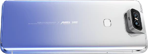 Asus ZenFone 6 wit gedraaid