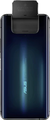 Asus Zenfone 7 svart tillbaka Öppnad
