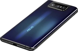 Asus Zenfone 7 Pro sort bagside venstre side bund