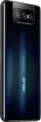 Asus Zenfone 7 Pro sort bagside højre side