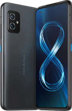 Asus Zenfone 8 zwart overzicht 2