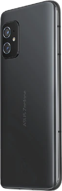 Asus Zenfone 8 zwart achterkant linkerzijkant