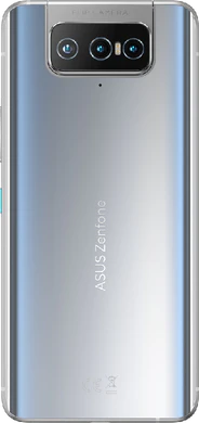 Asus Zenfone 8 Flip zilver achterkant
