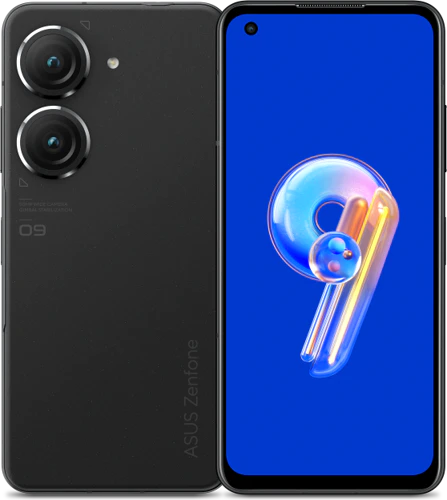 Asus ZenFone 9 zwart overzicht