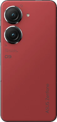 Asus ZenFone 9 rood achterkant