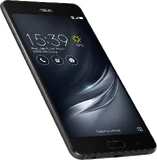 Asus ZenFone AR zwart voorkant linkerzijkant