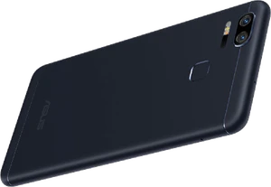 Asus Zenfone Zoom S schwarz Rückseite rotiert
