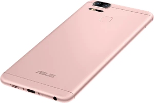 Asus Zenfone Zoom S gold Rückseite linke Seite