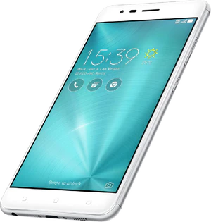 Asus Zenfone Zoom S grau Vorderseite rechte Seite