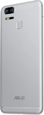 Asus Zenfone Zoom S silber Rückseite linke Seite