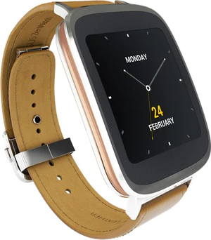 Asus ZenWatch venstre side skrås skråstilt