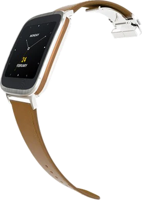 Asus ZenWatch høyre side skrås skråstilt Åpnet
