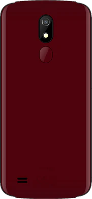 beafon M7 Lite rood achterkant