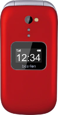 Beafon SL650 rood voorkant gesloten