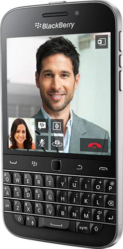 BlackBerry Classic schuin rechterzijkant