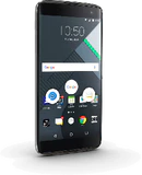 BlackBerry DTEK60 black venstre side front skæv