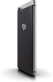 BlackBerry KEYone black achterkant linkerzijkant