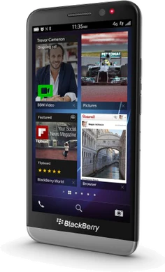 BlackBerry Z30 front snett