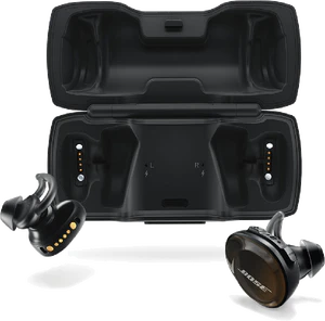 Bose SoundSport Free Wireless schwarz kasten Oberseite