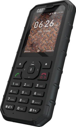 Cat b35 zwart frnot rechterzijkant