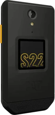 Cat S22 Flip sort front venstre side lukket