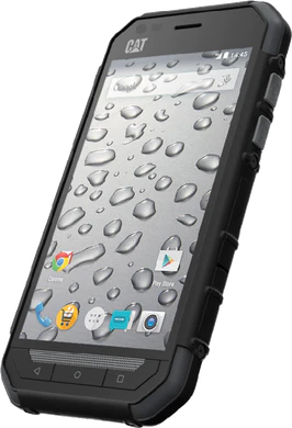 Cat s30 negro tapa delantera lado derecho