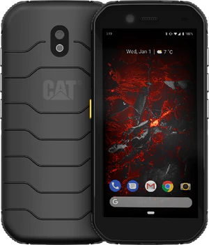 Cat S32 zwart overzicht