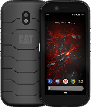 Cat S42 schwarz Übersicht