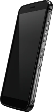 Cat S52 musta etupuolella oikea puoli vino