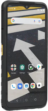 Cat S53 noir couverture côté gauche