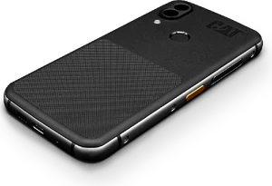 Cat S62 Pro zwart achterkant schuin