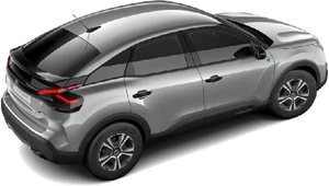 citroen e c4 grå bagside top venstre side