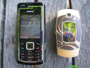 comparison e500 N72 1