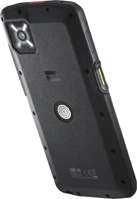 Crosscall Core M6 zwart achterkant linkerzijkant schuin