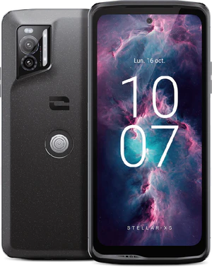 Crosscall Stellar X5 musta yleiskatsaus