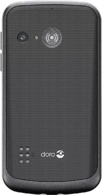 Doro 1881 zwart achterkant